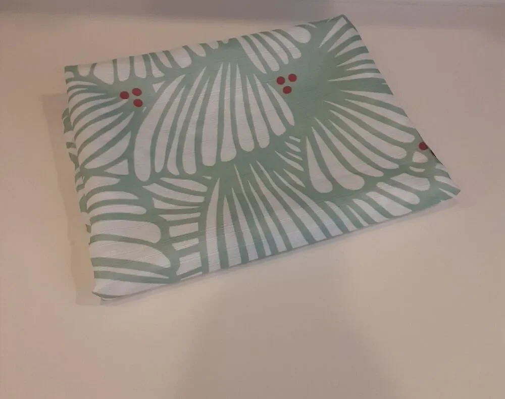 Silvermist & Berry Bold Tropical Floral Shower Curtain